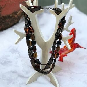 4/$20 jewelry SALE! Beaded tiered necklace